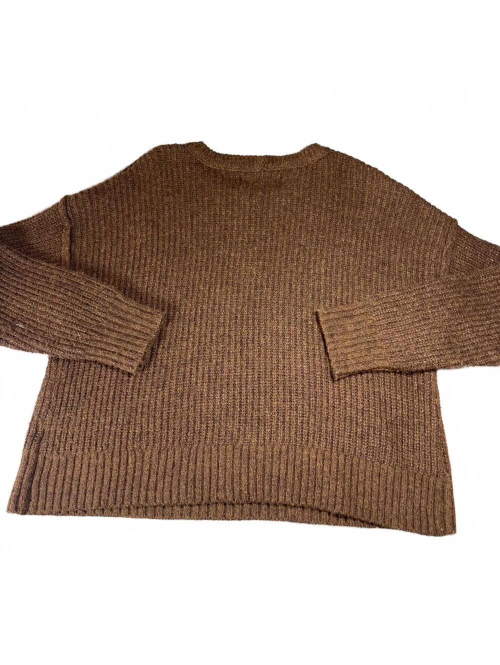 American Eagle 90s Ribbed Knit Sweater Woman’s Size Small Oversized Vtg - Picture 4 of 8